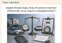 Sağlık Müdürlüğü Araç Kiralama Hizmeti Ihalesinde Araç Yaşının Hesaplanması Satınalma Dergisi 7 Gün 7 Gündem