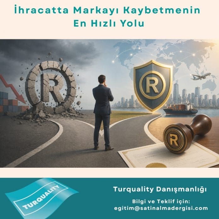 Turquality Danışmanlığı Haber İhracatta Markayı Kaybetmenin En Hızlı Yolu