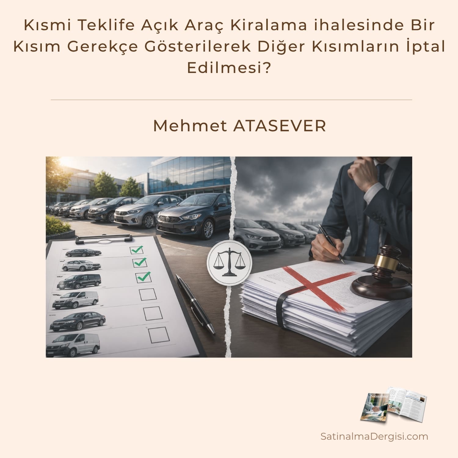 Kısmi Teklife Açık Araç Kiralama Ihalesinde Bir Kısım Gerekçe Gösterilerek Diğer Kısımların İptal Edilmesi Satınalma Dergisi 7 Gün 7 Gündem