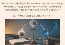 Konkordatoda Üçlü Raporlama Uygulaması: Vergi Mevzuatı, Rayiç Değer ile Finansal Raporlama Standartları Neden Birlikte Anlam Kazanır? Konkordatoda üçlü Raporlama Uygulaması Vergi Mevzuatı, Rayiç Değer Ile Finansal Raporlama Standartları Neden Birlikte Anlam Kazanır Satınalma Dergisi 7 Gün 7 Gündem