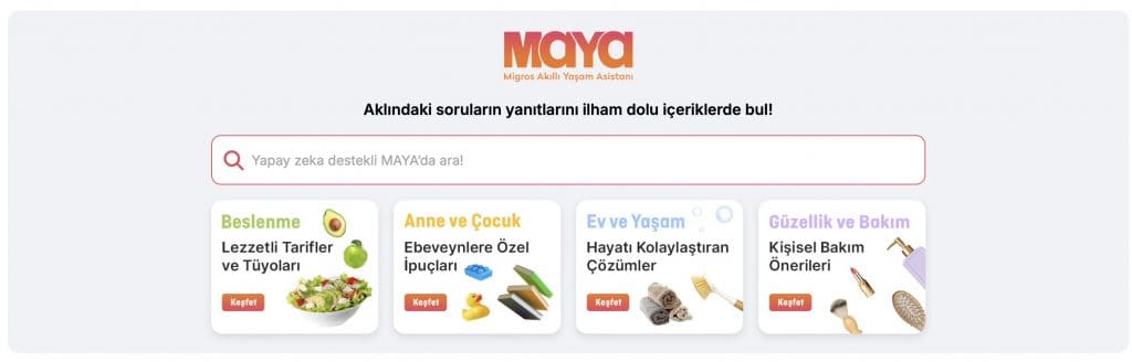 Migros MAYA AI