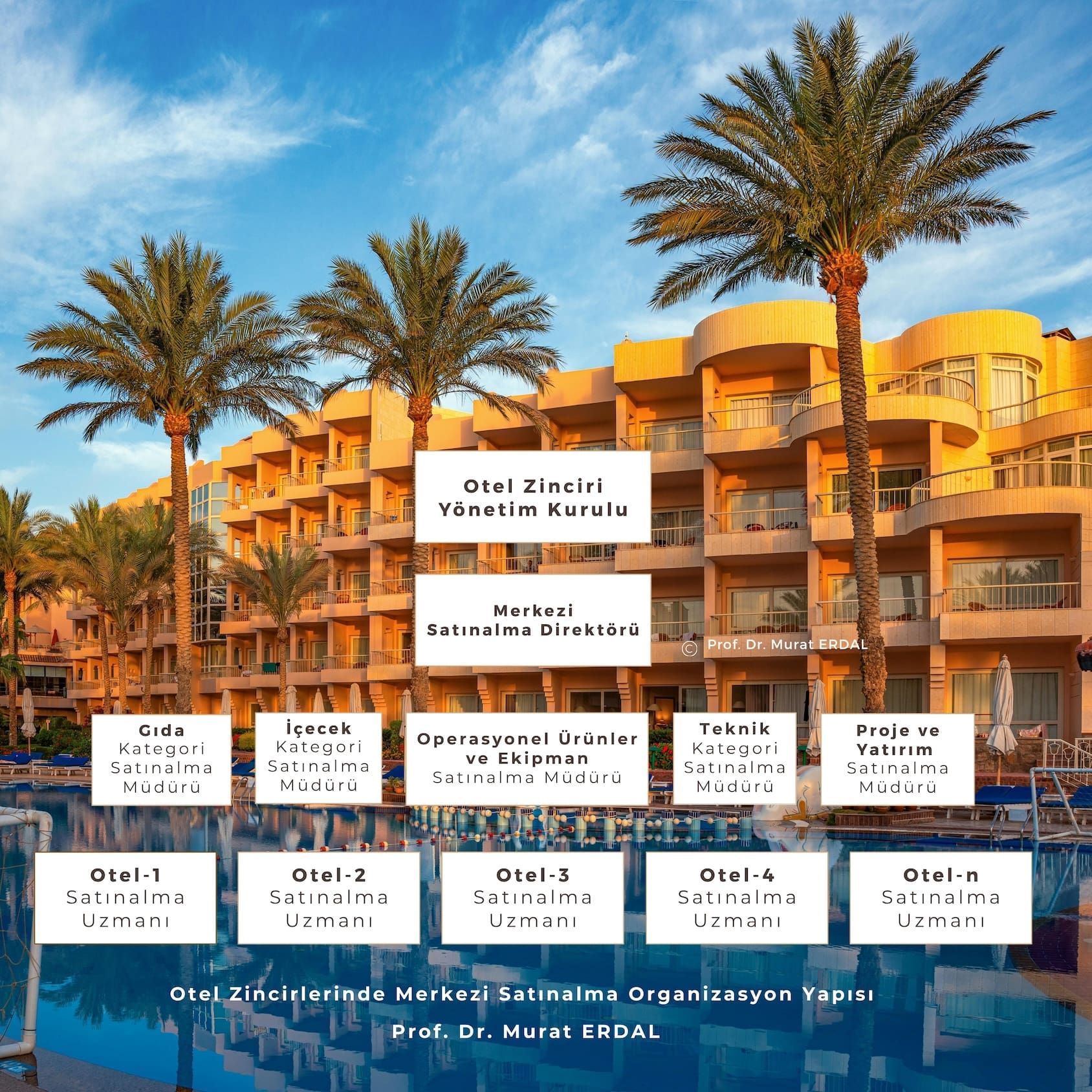 Otel Zincirlerinde Satın Alma Organizasyon şeması