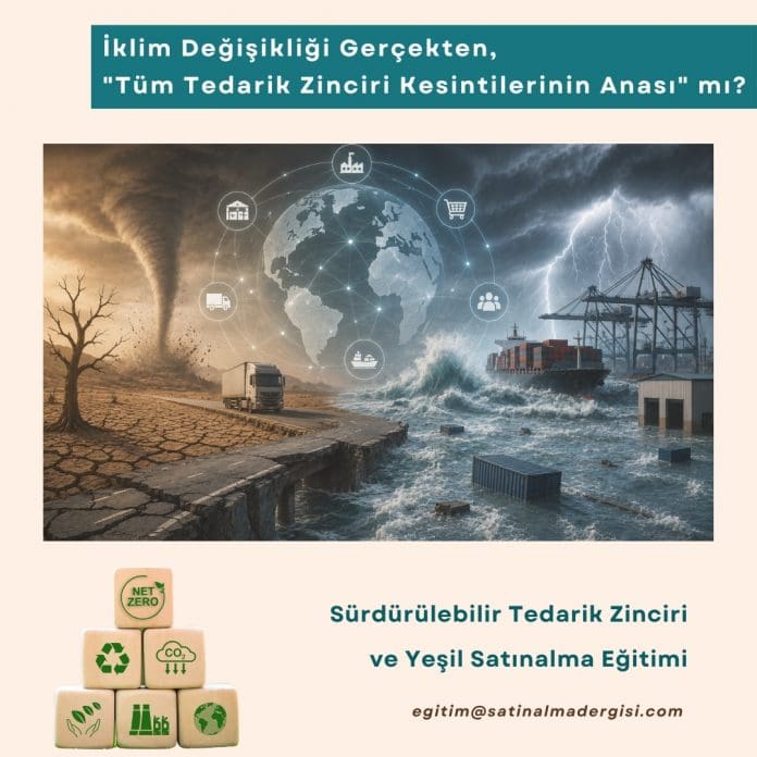 Sürdürülebilir Tedarik Zinciri Ve Yeşil Satınalma Eğitimi Haber İklim Değişikliği Gerçekten Tüm Tedarik Zinciri Kesintilerinin Anası Mı