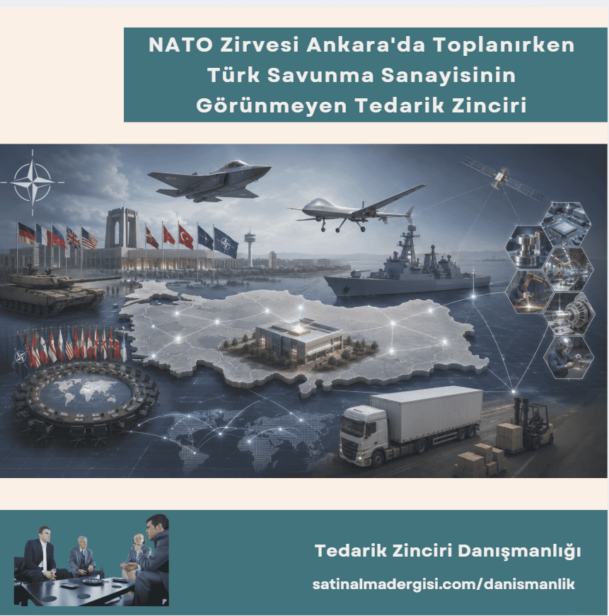 Tedarik Zinciri Danışmanlığı Haber Nato Zirvesi Ankara'da Toplanırken Türk Savunma Sanayisinin Görünmeyen Tedarik Zinciri