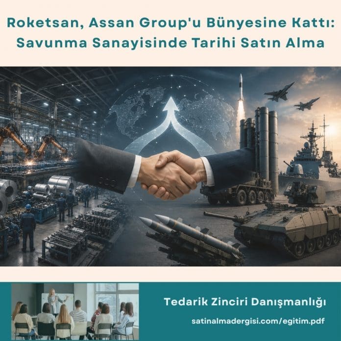Tedarik Zinciri Danışmanlığı Haber Roketsan, Assan Group'u Bünyesine Kattı Savunma Sanayisinde Tarihi Satın Alma