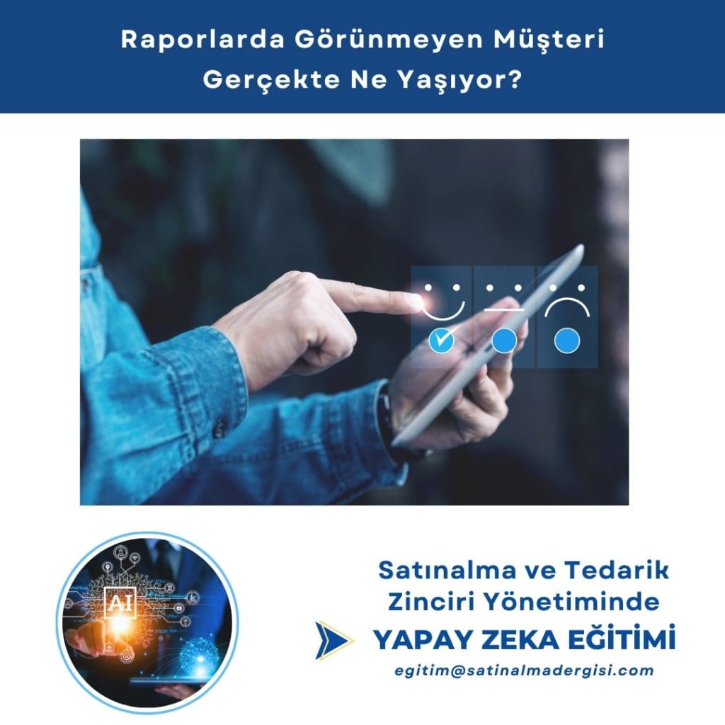 Tedarik Zincirinde Yapay Zeka Eğitimi Haber Raporlarda Görünmeyen Müşteri Gerçekte Ne Yaşıyor