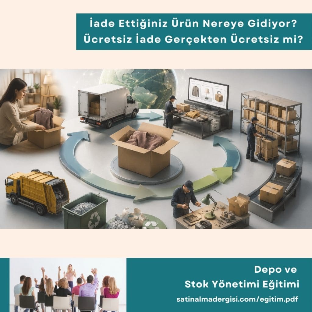 Depo Ve Stok Yönetimi Eğitimi Haber İade Ettiğiniz ürün Nereye Gidiyor ücretsiz İade Gerçekten ücretsiz Mi