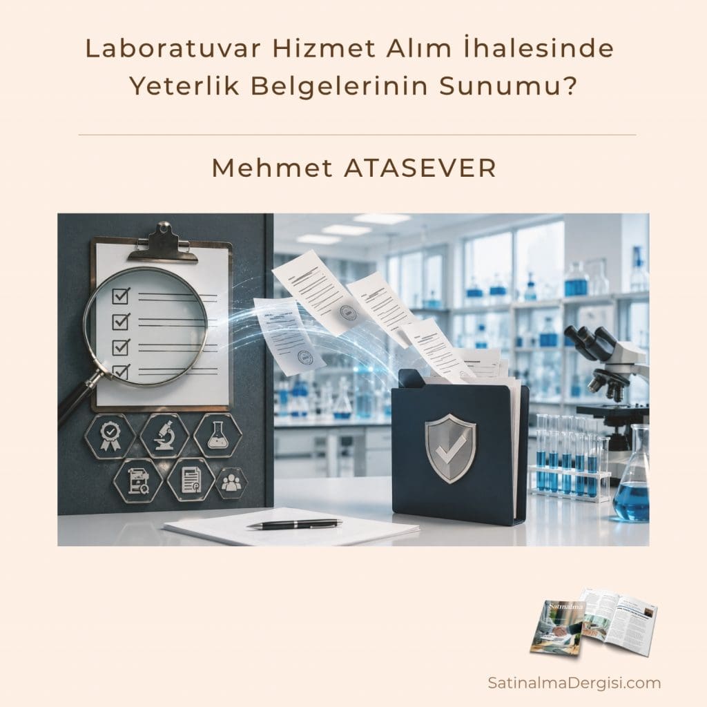 Laboratuvar Hizmet Alım İhalesinde Yeterlik Belgelerinin Sunumu Satınalma Dergisi 7 Gün 7 Gündem
