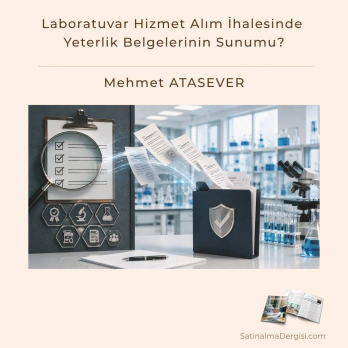 Laboratuvar Hizmet Alım İhalesinde Yeterlik Belgelerinin Sunumu Satınalma Dergisi 7 Gün 7 Gündem