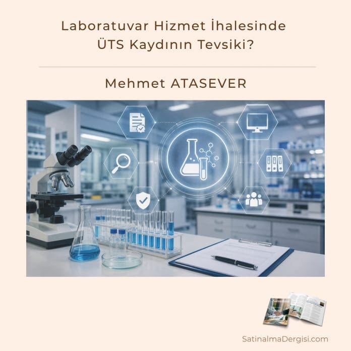 Laboratuvar Hizmet İhalesinde üts Kaydının Tevsiki Satınalma Dergisi 7 Gün 7 Gündem