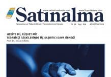 Satınalma Dergisi Ağustos 2026 Kapak