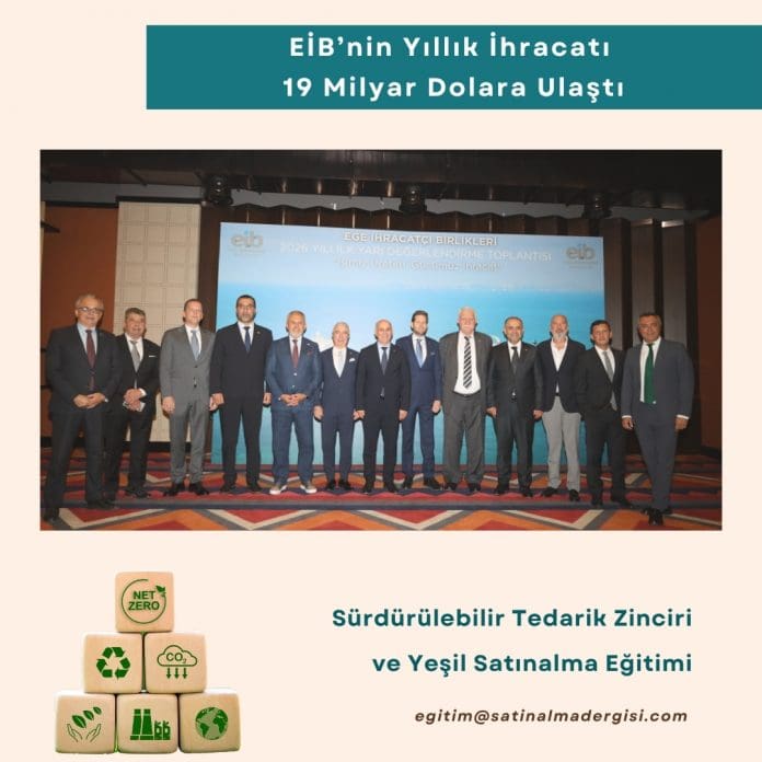 Sürdürülebilir Tedarik Zinciri Ve Yeşil Satınalma Eğitim Haber Ei̇b’nin Yıllık İhracatı 19 Milyar Dolara Ulaştı