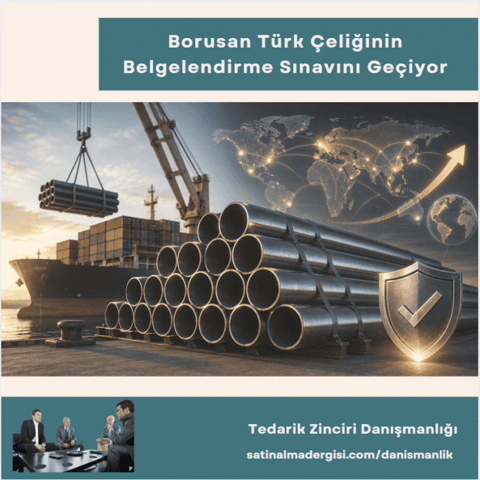 Tedarik Zinciri Danışmanlığı Haber Borusan Türk çeliğinin Belgelendirme Sınavını Geçiyor