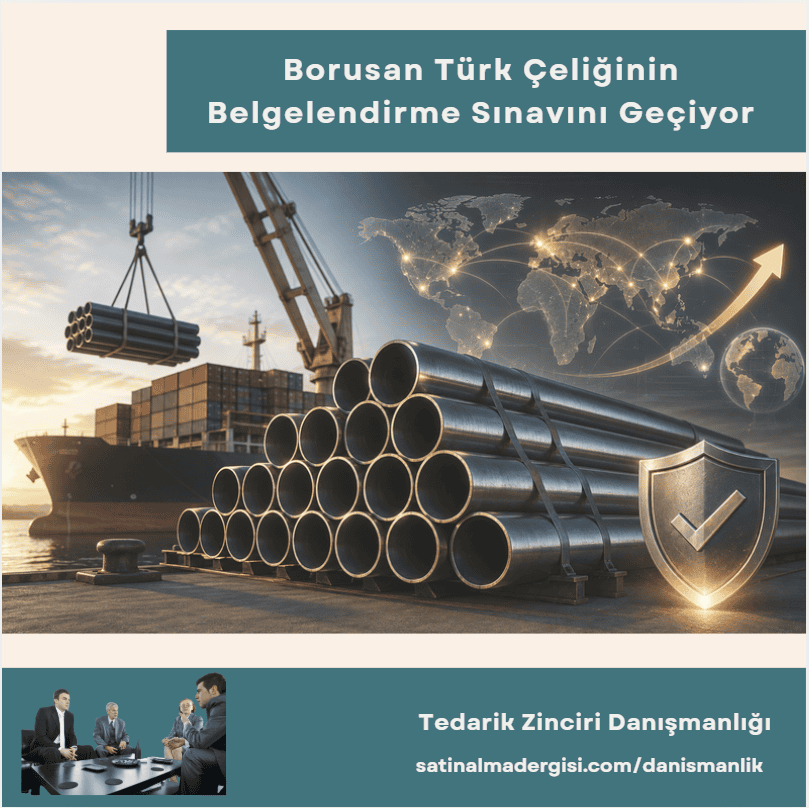 Tedarik Zinciri Danışmanlığı Haber Borusan Türk çeliğinin Belgelendirme Sınavını Geçiyor