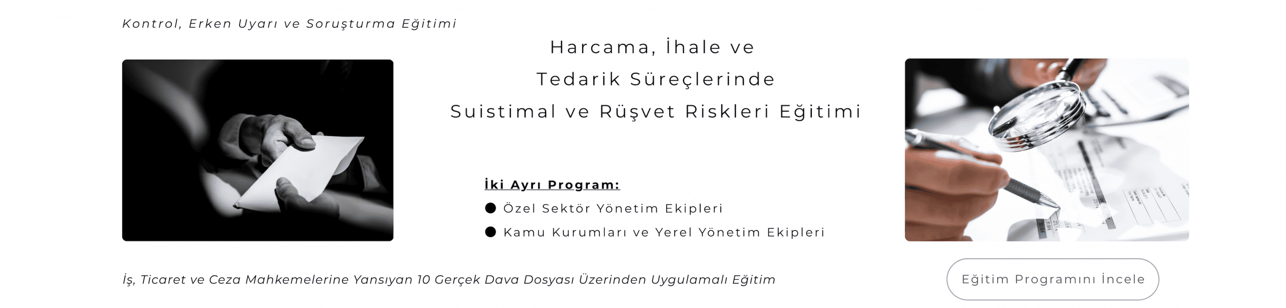 Ihale Tedarik Suistimal Ve Rusvet Riskleri Egitimi