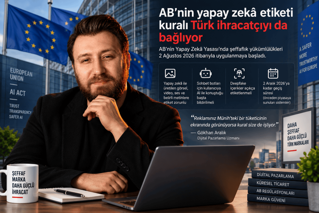 1789074851 Ab Nin Yapay Zeka Etiketi Kural Tu Rk Ihracatc Y Da Bag L Yor