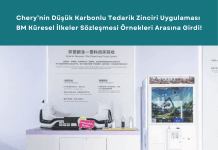 Chery’nin Düşük Karbonlu Tedarik Zinciri Uygulaması