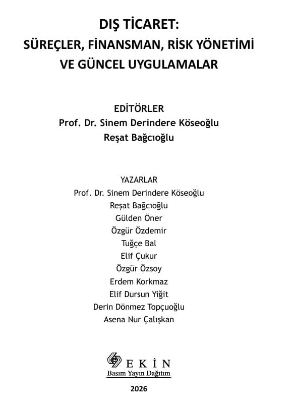 Dış Ticaret Kitabı Reşat Hoca 3