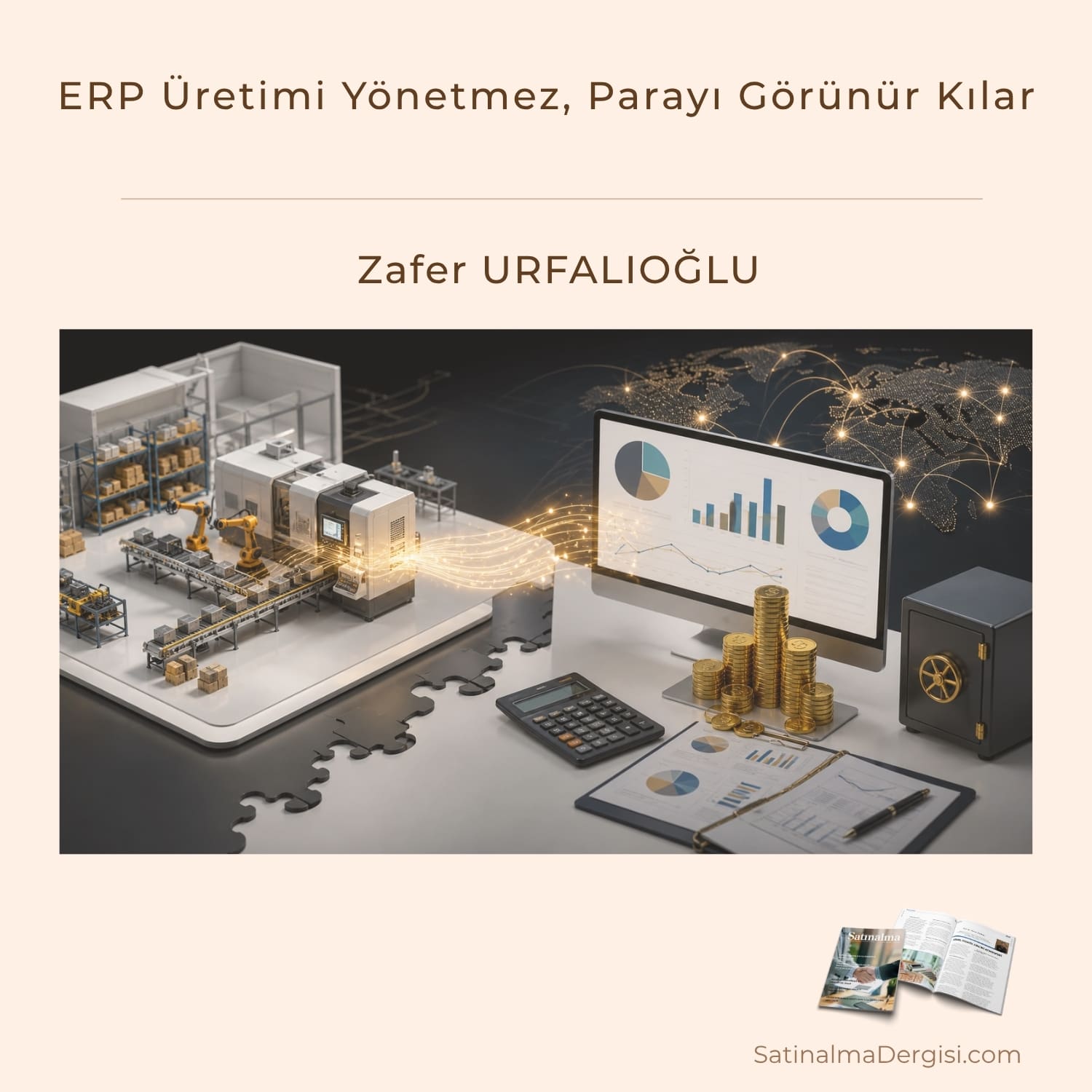Erp üretimi Yönetmez, Parayı Görünür Kılar Satınalma Dergisi 7 Gün 7 Gündem