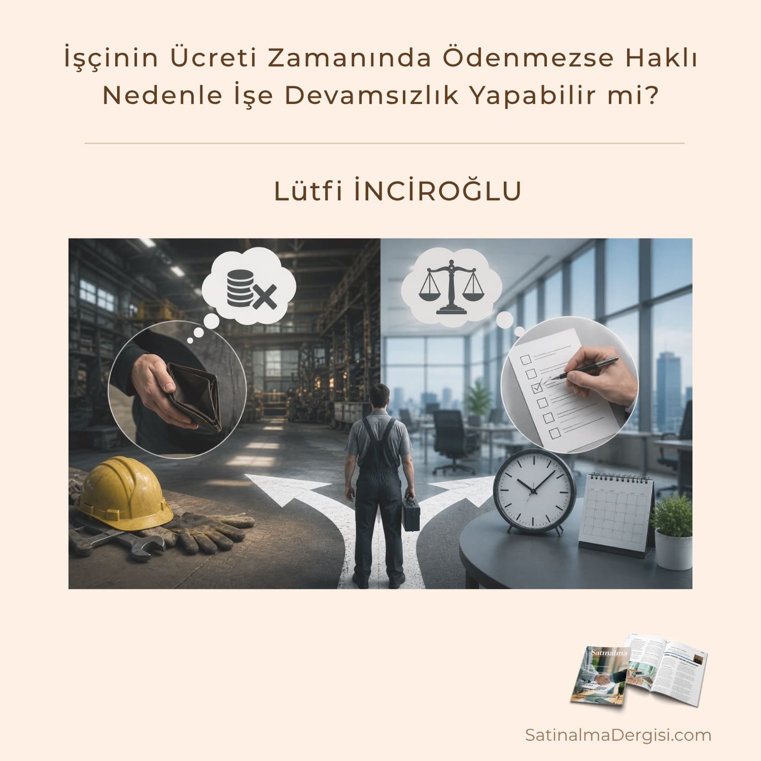 İşçinin ücreti Zamanında ödenmezse Haklı Nedenle İşe Devamsızlık Yapabilir Mi Satınalma Dergisi 7 Gün 7 Gündem