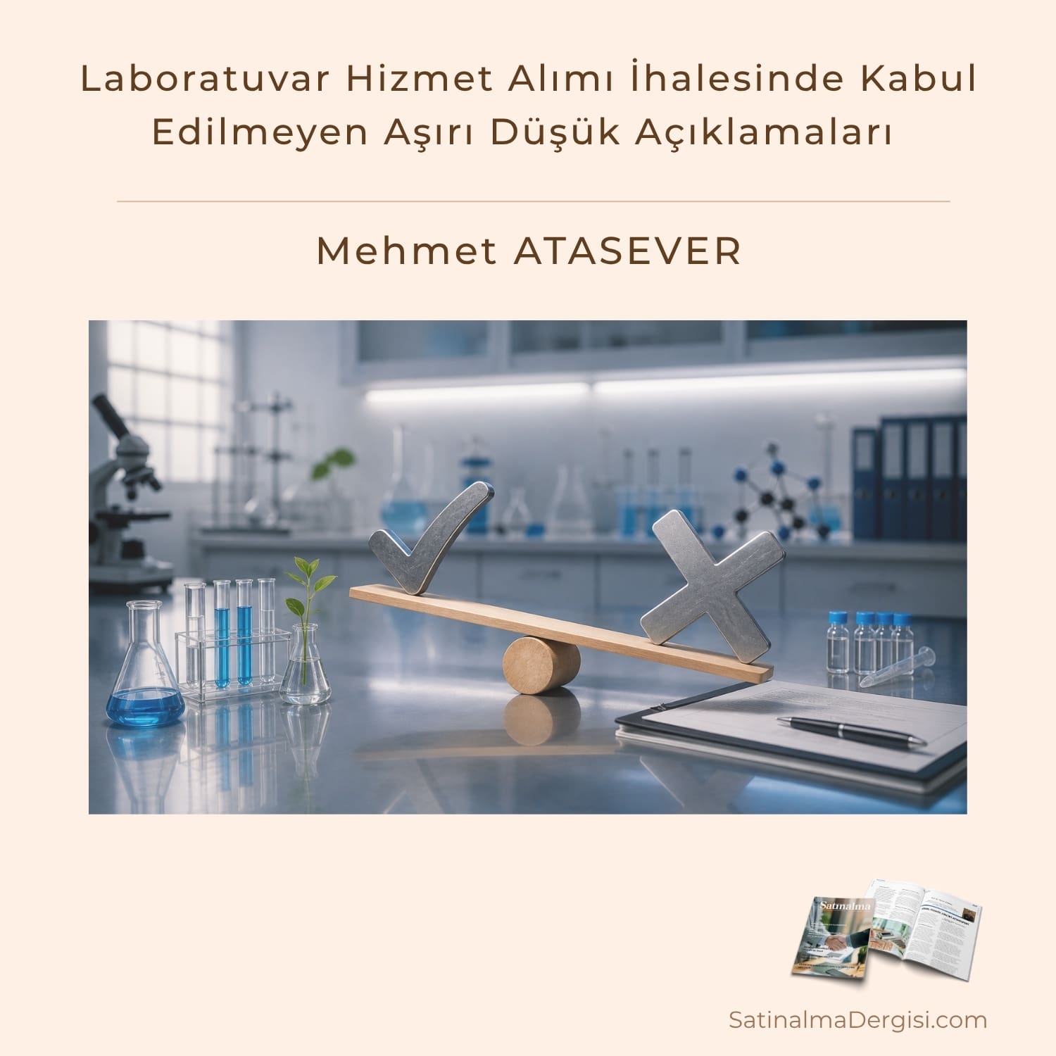 Laboratuvar Hizmet Alımı İhalesinde Kabul Edilmeyen Aşırı Düşük Açıklamaları Satınalma Dergisi 7 Gün 7 Gündem