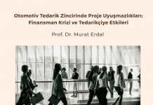 Otomotiv Tedarik Zincirinde Proje Uyuşmazlıkları Finansman Krizi Ve Tedarikçiye Etkileri