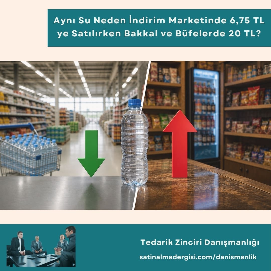 Tedarik Zinciri Danışmanlığı Haber Aynı Su Neden İndirim Marketinde 6,75 Tl Ye Satılırken Bakkal Ve Büfelerde 20 Tl