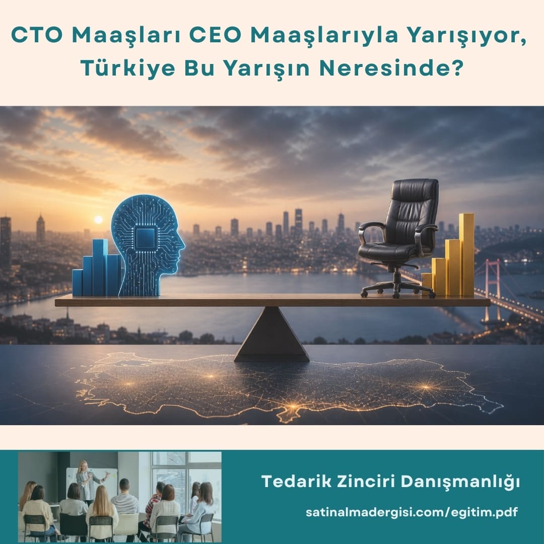 Tedarik Zinciri Danışmanlığı Haber Cto Maaşları Ceo'larla Yarışıyor, Türkiye Bu Yarışın Neresinde
