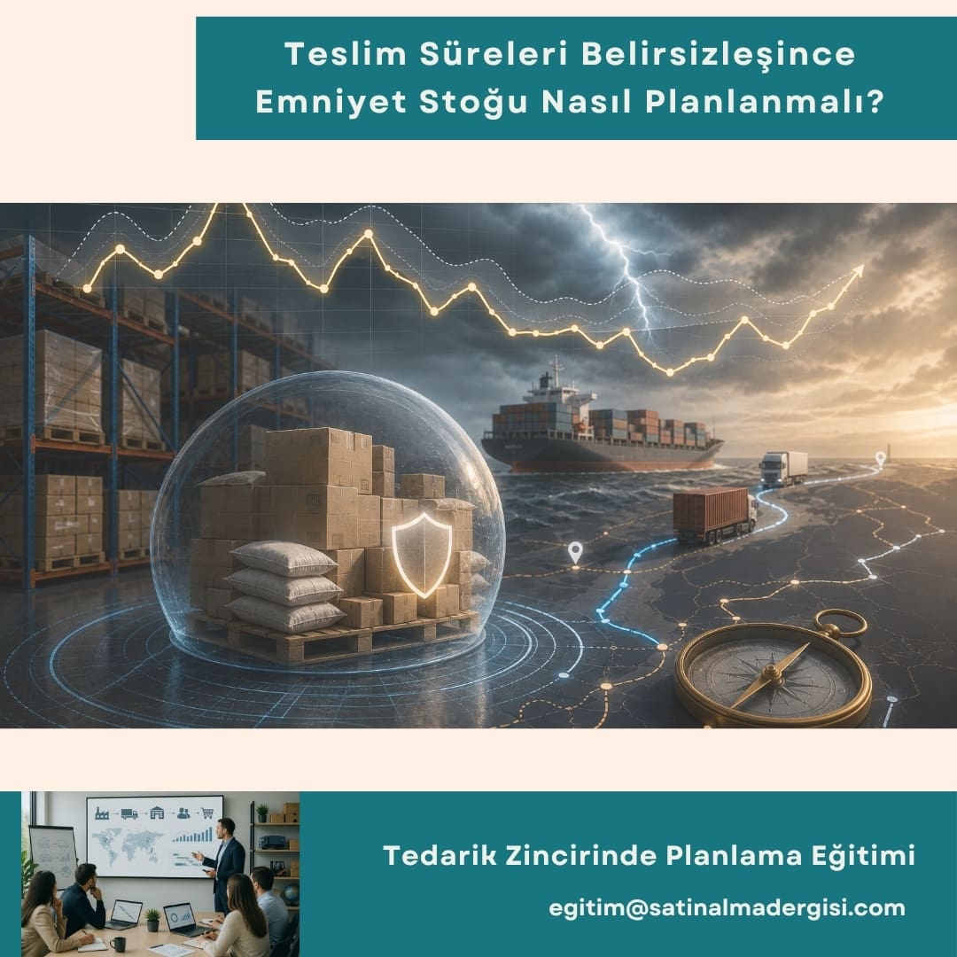 Tedarik Zincirinde Planlama Eğitimi Haber Teslim Süreleri Belirsizleşince Emniyet Stoğu Nasıl Planlanmalı