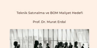 Teknik Satınalma Ve Bom Maliyet Hedefi