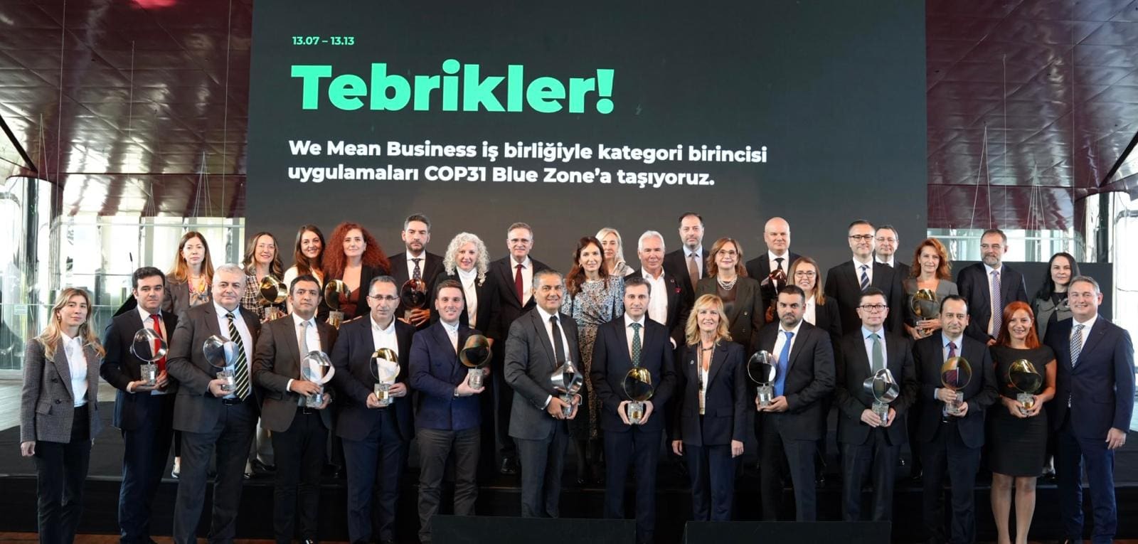 Cop31 Sürdürülebilir Dönüşüm ödülleri