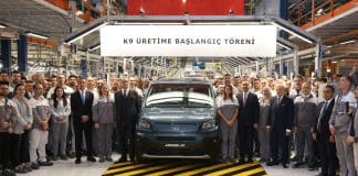 K9 üretime Başlangıç Töreni