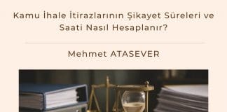 Kamu İhale İtirazlarının şikayet Süreleri Ve Saati Nasıl Hesaplanır Satınalma Dergisi 7 Gün 7 Gündem