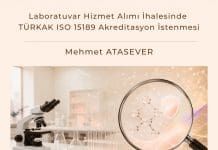Laboratuvar Hizmet Alımı İhalesinde Türkak Iso 15189 Akreditasyon İstenmesi Satınalma Dergisi 7 Gün 7 Gündem