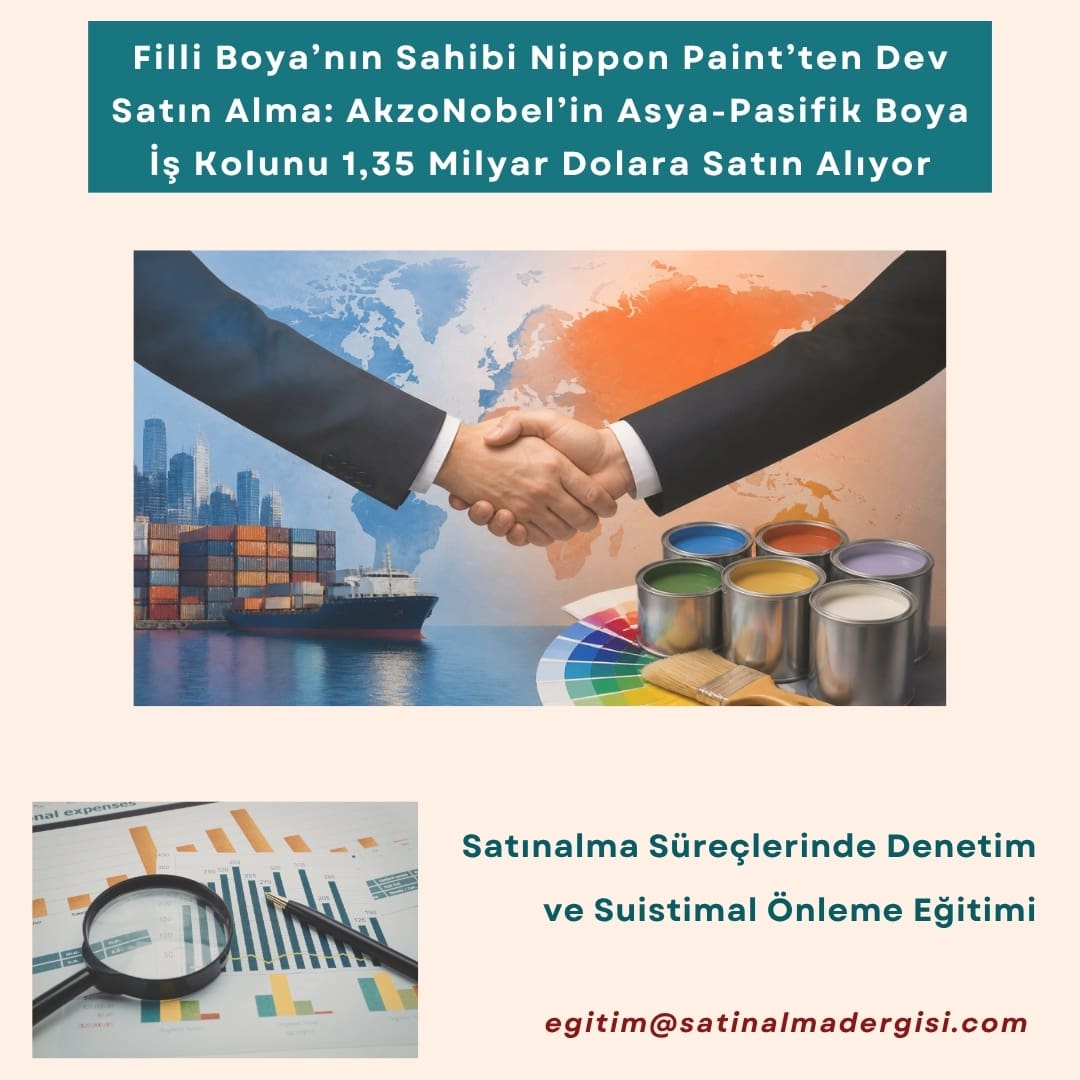 Satınalma Süreçlerinde Denetim Ve Suistimal önleme Eğitimi Haber Nippon Paint Akzonobel’in Asya Pasifik Boya İş Kolunu Alıyor
