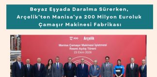 Sürdürülebilir Tedarik Zinciri Ve Sorumlu Satınalma Eğitimi Haber Beyaz Eşyada Daralma Sürerken, Arçelik’ten Manisa’ya 200 Milyon Euroluk çamaşır Makinesi Fabrikası