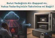 Tedarik Zinciri Dijital Dönüşüm Danışmanlığı Haber Bulut Yedeğiniz Air Gapped Mı, Yoksa Tedarikçinizin Takvimine Mi Bağlı