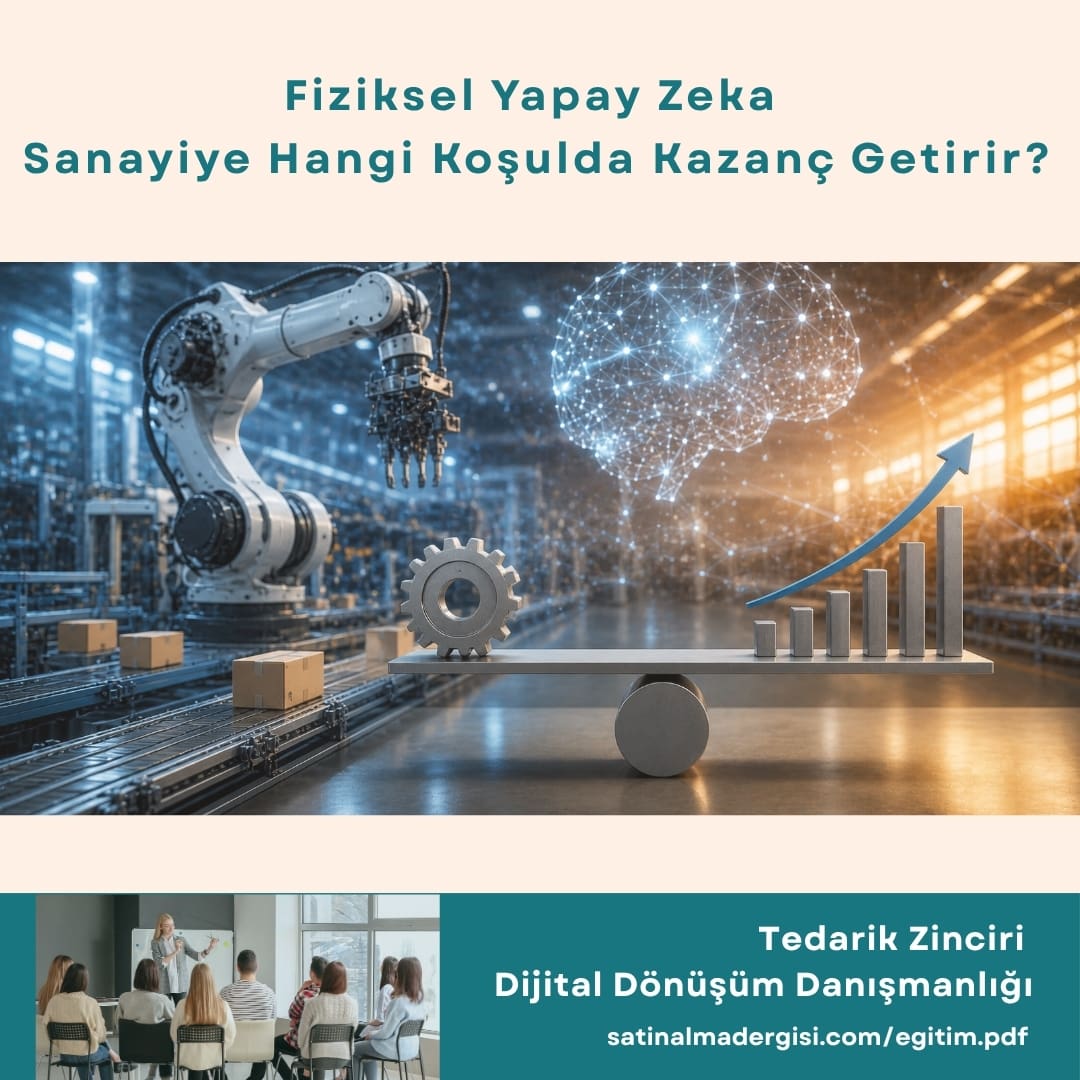 Tedarik Zinciri Dijital Dönüşüm Danışmanlığı Haber Fiziksel Yapay Zeka Sanayiye Hangi Koşulda Kazanç Getirir