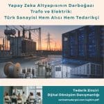 Tedarik Zinciri Dijital Dönüşüm Danışmanlığı Haber Yapay Zeka Altyapısının Darboğazı Trafo Ve Elektrik Türk Sanayisi Hem Alıcı Hem Tedarikçi